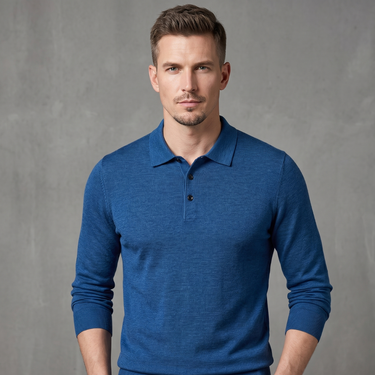 Camisa informal de manga larga para hombre (50 % de descuento)